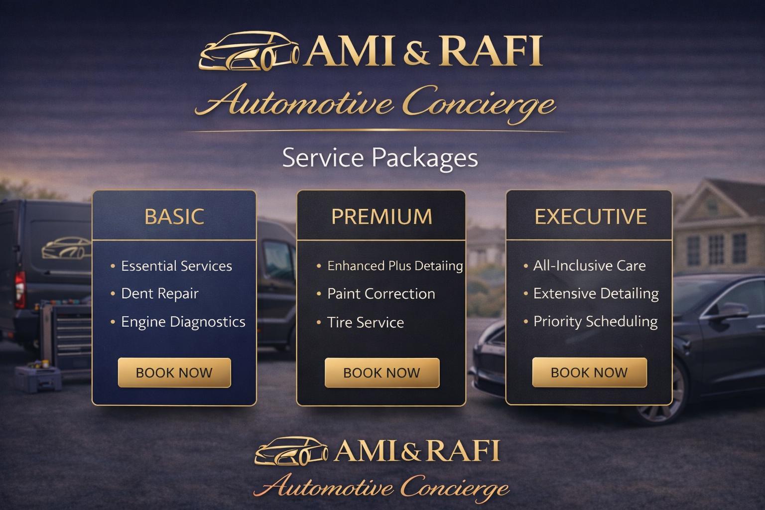 Service packages visuals